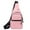 Pink, variant on Tainini Sling Backpack, Anti-Theft Men'S Chest Bag Casual Shoulder Bag