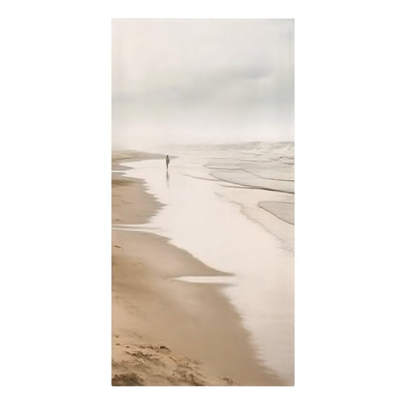 RKSupls Beach Walk Shore Microfiber Beach Towel Absorbent Compact Towels for Swimming Pool Beach Travel Things for Vacation Essentials Adult Gift,61.4×30.3Inch