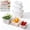 Gray, variant on Fruit Storage Containers for Fridge with Removable Colander, Airtight Produce Saver, Dishwasher Safe Berry Keeper, 3 Sizes with Lids(Blue)