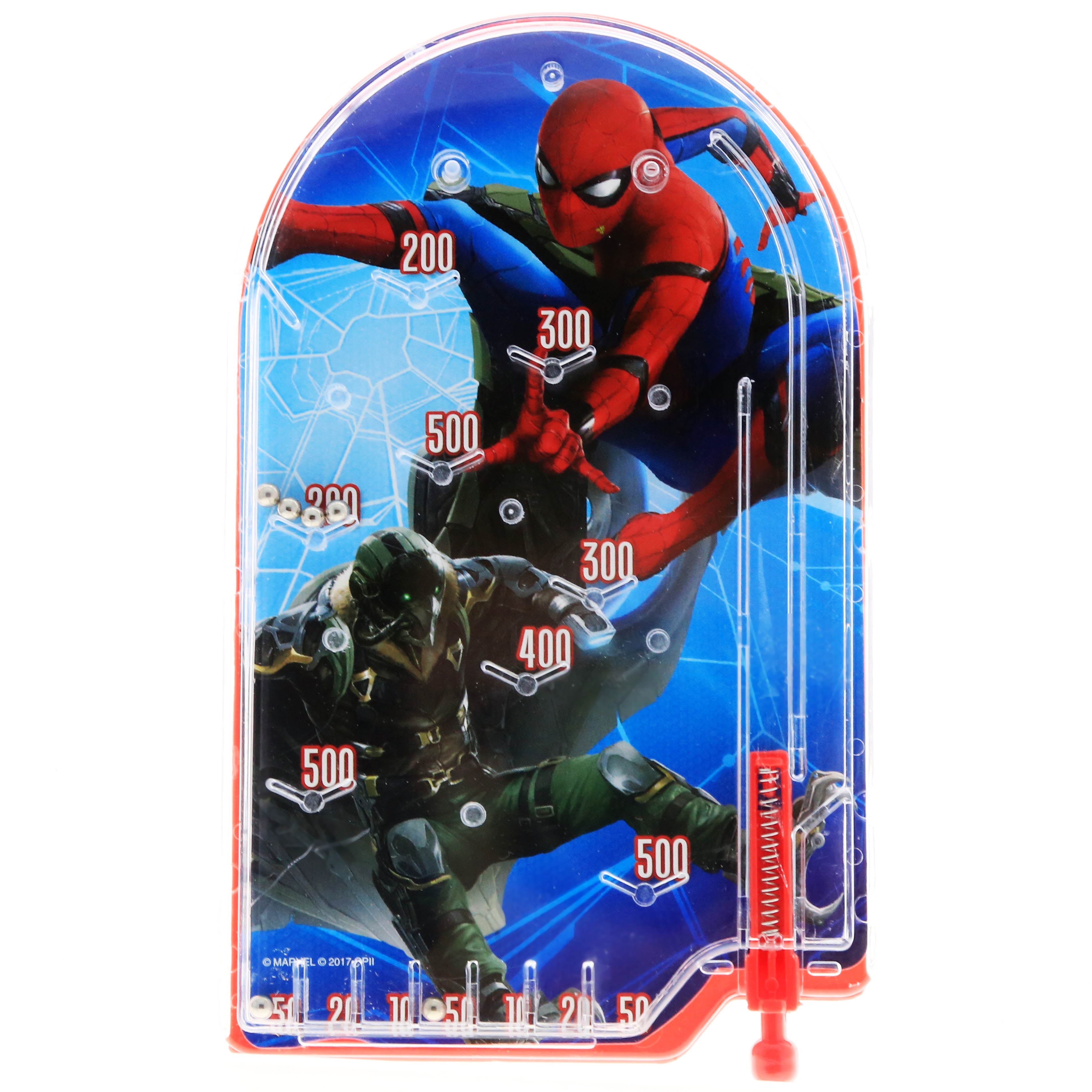 spiderman pinball toy