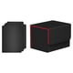 thumbnail image 5 of Caja de baraja de cartas con cierre magnético y capacidad para más de 100 cartas coleccionables. negro rojo, 5 of 9