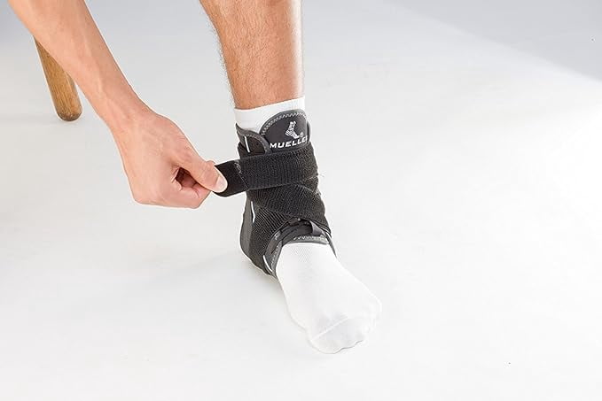Mueller Hg80 Premium Soft Ankle Brace with Straps -XX-Large