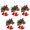 Red double bell mode, variant on 5PCS Handmade Christmas Decorationt Ornaments for Home Styling