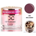 thumbnail image 3 of DND DC Neutrals DIP POWDER for Nails 1.6oz, 45g, Daisy Dipping (with bonus side Glitter) Made in USA (Red Cherry (042)), 3 of 3