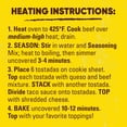 thumbnail image 6 of Old El Paso Mexican Pizza Kit with Queso Sauce, Easy Meal Prep, 12 Ct, 10.66 oz, 6 of 14