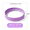 Purple, variant on Cotton Knit Resistance Loop Bands for Glute Training and Yoga - Set of 3 with Mesh Bag