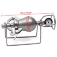 thumbnail image 3 of Mini Vintage Popcorn Maker Machine, Home Use Chinese Hand Cannon Food Amplifier, Stainless Steel, 3 of 18