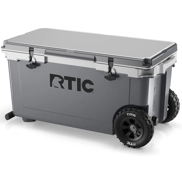 Cooler RTIC, ultraligero, con ruedas de 72 cuartos de galón, con aislamiento duro