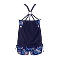 thumbnail image 5 of Tankini Swimsuits for Women Fashion Strappy Top And Pocketed Swim Bottoms Two Piece Swimwear Bathing Suit 2026, 5 of 5