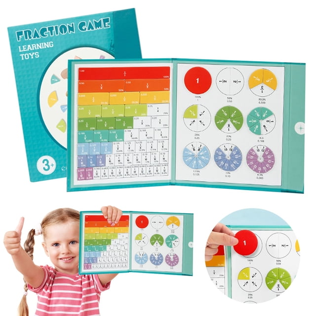 Score Disk Demonstrator Originbuys Fraction Educational Puzzle Fractions Manipulatives Educational For Elementary School Fraction Disk Demonstrato