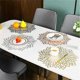thumbnail image 4 of Set of 4 Hollow Round Placemats, Silver Round Placemats, Table Decoration (Gold), 4 of 5