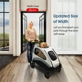thumbnail image 5 of Foldable Pet Stroller for Large or 2 Dogs Cats Jogger Wagon with 4 Wheels, 5 of 11