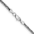 thumbnail image 4 of 14K White Gold Wg 2.35mm Semi-Solid 3-Wire Wheat Chain (18 X 2.35) Made In Turkey bc179-18, 4 of 5