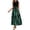 a-Dark Green, variant on Women Twofer Tank A-Line Midi Sundress, Belted Adjustable Waist Stretch Resistant Leaf Tiered Summer Dress Beach Office, Navy S