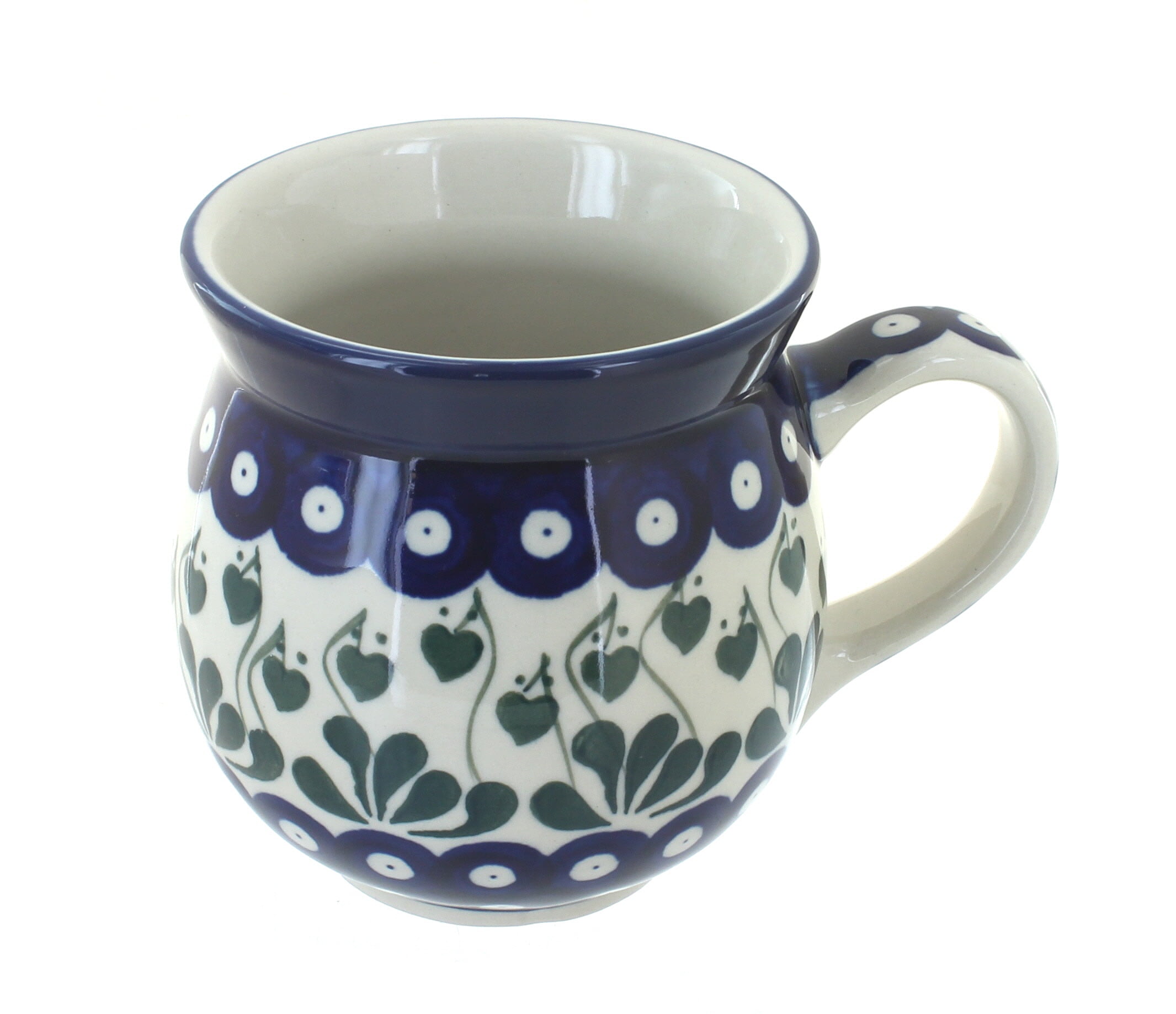 Blue Rose Polish Pottery Alyce Bubble Mug
