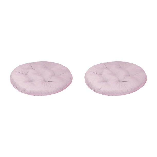 Yuarrent Cojines para sillas de tatami diseñados para un fácil cuidado y mantenimiento Cojín de piso suave y cómodo harina de malanga 40X40cm 2Conjunto