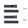 thumbnail image 4 of Correa de reloj de malla de acero inoxidable Uxcell de 20 mm, correa de metal de liberación rápida, ajustable para hombres y mujeres, azul, 4 of 7