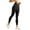 Black, variant on Yoga Pants Women High Waisted Tummy Control Yoga Leggings Butt Lifting Gym Workout Booty Tights Coffee L