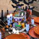 thumbnail image 5 of Decoraciones de bandeja escalonada de Halloween Sunloudy, centros de mesa de fantasma de calabaza para fiesta de casa embrujada Sunloudy  Decoraciones de bandejas de Halloween, 5 of 6