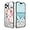 Camellia, variant on Magnetic Series Designed for iPhone Case,[Compatible with MagSafe][Military Drop & Full Body Protection],Crystal Clear Cute Flower Flora Shockproof Cover (Camellia,iPhone 14)