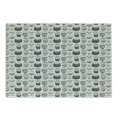 thumbnail image 1 of Human Anatomy Cutting Board, Various Beards and Mustaches Type Hand Drawn Inspired Illustration, Decorative Tempered Glass Cutting and Serving Board, in 3 Sizes, by Ambesonne, 1 of 2