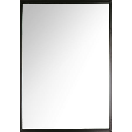 Metal Frame Mirrors For Bathroom, Plain Wall Mirror Large