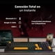 thumbnail image 5 of Teclado Gamer Mecanico BALAM RUSH DEFEAT LEVEL GK3 Switch Yellow Inalambrico 2.4GHz RGB BR-942492 Máxima comodidad y Precision, 5 of 6