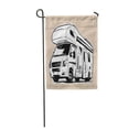 thumbnail image 1 of SIDONKU Home Modern Camper Van Sketch Motor Drawn Hand Motorhome Garden Flag Decorative Flag House Banner 12x18 inch, 1 of 1