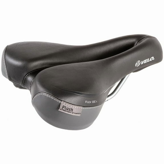 Velo Flex DC Touring Saddle 242 x 151mm, Women, 386g, Black