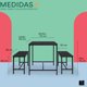 thumbnail image 4 of Mubson Comedor con 2 Taburetes. Antecomedor Naly Negro, 4 of 5