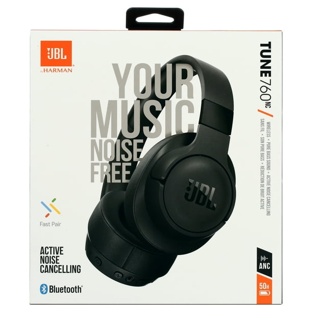JBL Tune 760NC Bluetooth Headset with Pure Bass, Over-Ear