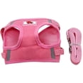 thumbnail image 3 of Chaleco de arnés para perros, arnés ajustable para mascotas Ie083 (xs, rosa 1) Feliz Sencillez, 3 of 3
