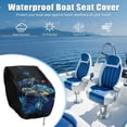 thumbnail image 6 of KUIFORTI Dog Paw Print Golf Cart Seat Covers Travel Sports Cart Seat Cushion Covers Easy Installation Thick Compatible with EZGO and More 2 Person Seats Golf Carts, 6 of 7