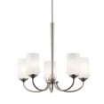 thumbnail image 2 of Traditional Farmhouse Five Light Chandelier-Brushed Nickel Finish-Incandescent Lamping Type Bailey Street Home 147-Bel-1788431, 2 of 7