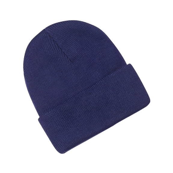 TELOLY Baby Knit Beanie Hat Winter Hats Infant Toddler Soft Stretchy Slouchy Warm Cuffed Beanie Cap Girls Boys Skull Cap 0-3 Years