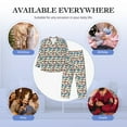 thumbnail image 7 of KLL Train Sleepwear Mens Flannel Pajamas,Long Cotton Pj Set, 7 of 7