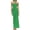 Green, variant on HXWCHs Slip Dress Elegant Women's Backless A-Line Evening Dress with High Slit and Detachable Scarf for White M