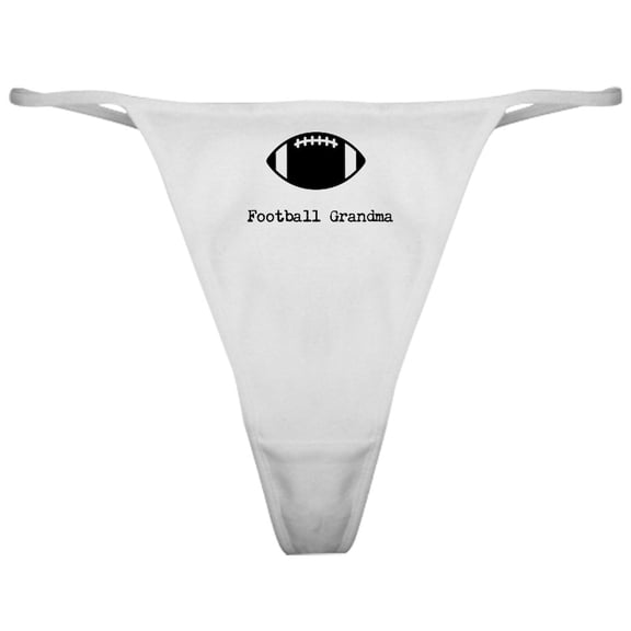 CafePress - Football Grandma Classic Thong - Women's Novelty Thong Panties Underwear