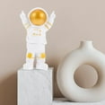 thumbnail image 3 of DEMACRIO Astronaut Action Figures Golden 3Pcs 3.9X2.4In, 3 of 8