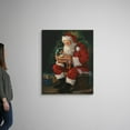 thumbnail image 2 of Great Big Canvas "Santa Believes"  by Susan Comish Forest Green Burgundy Traditional  Wrapped Canvas Print Wall Artwork, 2 of 7