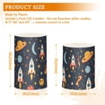 thumbnail image 3 of Rocket and Planet Flameless LED Candle Set with Remote, Battery Operated Color Changing Pillar Candles, Set of 2, 3 of 7