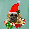 thumbnail image 3 of CafePress - English Mastiff Christmas T Shirt - Womens Comfort Colors® Shirt, 3 of 4
