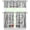 cfcl-465, variant on Kitchen Rules Curtains Valances and Tiers Set for Windows,Love Home Vintage Bathroom Window Curtain Valance 3 Piece Sets,Kitchen Decor for Living Room,54"x 36"