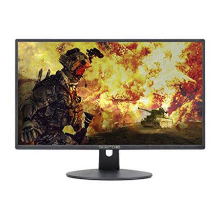 sceptre 24 inch fhd led gaming monitor 75hz 2x hdmi vga build-in speakers, metal black