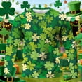 thumbnail image 4 of Camisa Del Día de San Patricio Hombres de Manga Larga de Manga Larga Cuello Redondo Tops Casuales Camisetas Camisetas Ropa para Fiesta Festival Vacaciones Viajes Calle Uso Diario, 4 of 6