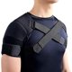 thumbnail image 1 of Soporte de hombro doble para mujeres y hombres, alivio del dolor de hombro Soporte de hombro doble, soporte de hombro ajustable para alivio del dolor en las articulaciones de CA del manguito rotador, 1 of 5