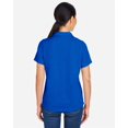 thumbnail image 3 of CORE365 CE104W Women's Market Snag Protect Mesh Polo-True Royal-L, 3 of 6