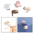 thumbnail image 3 of 4 Pieces Baby Protector Guards Silicone for Children Cupboard, 3 of 8