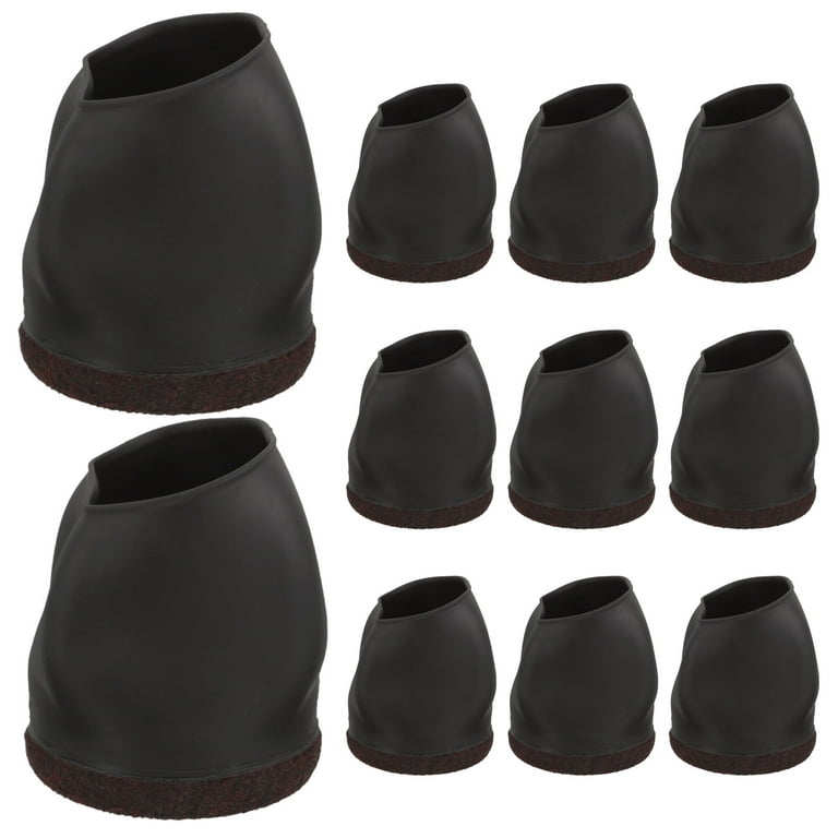 10PCS Wheel Stoppers for Rolling Furniture Feet Floor Protectors