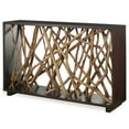 thumbnail image 4 of Uttermost Teak Maze Console Table, 4 of 6